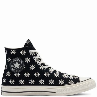 Férfi Converse Holiday Sweater Chuck 70 Magasszárú Cipő CO0271649 Fekete